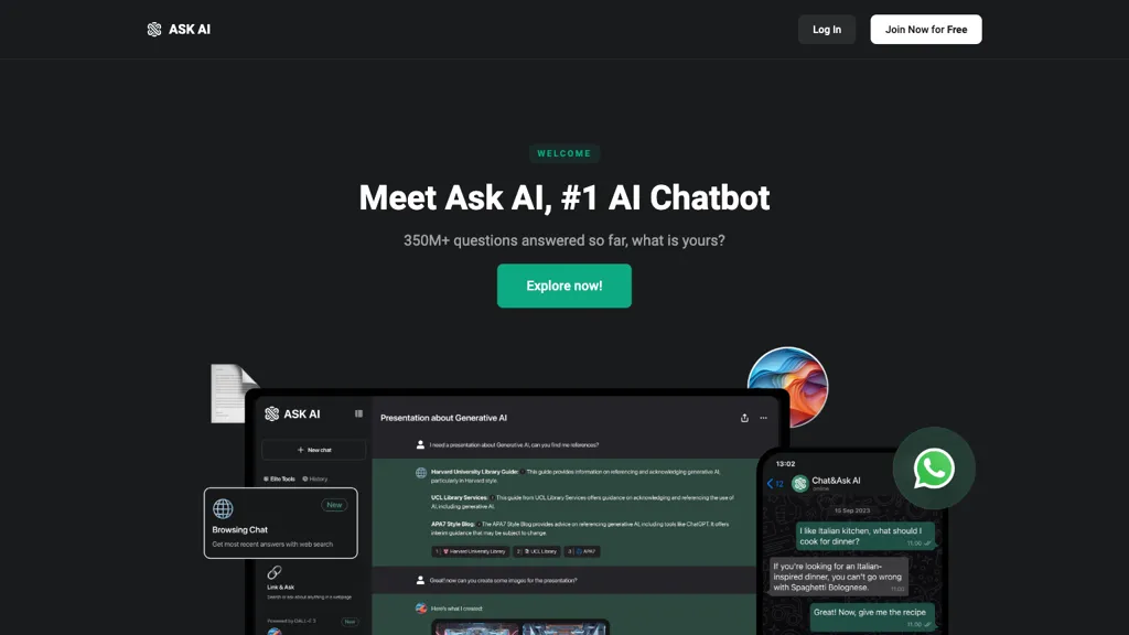 Ask AI screenshot