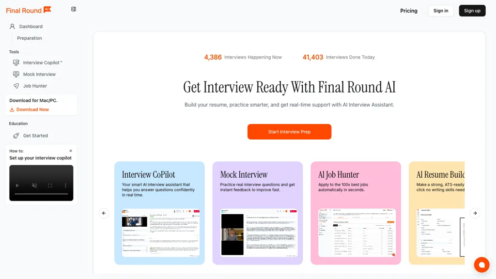 Final Round AI screenshot
