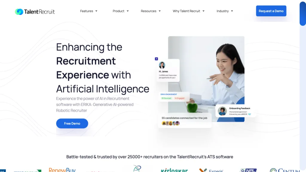 TalentRecruit screenshot