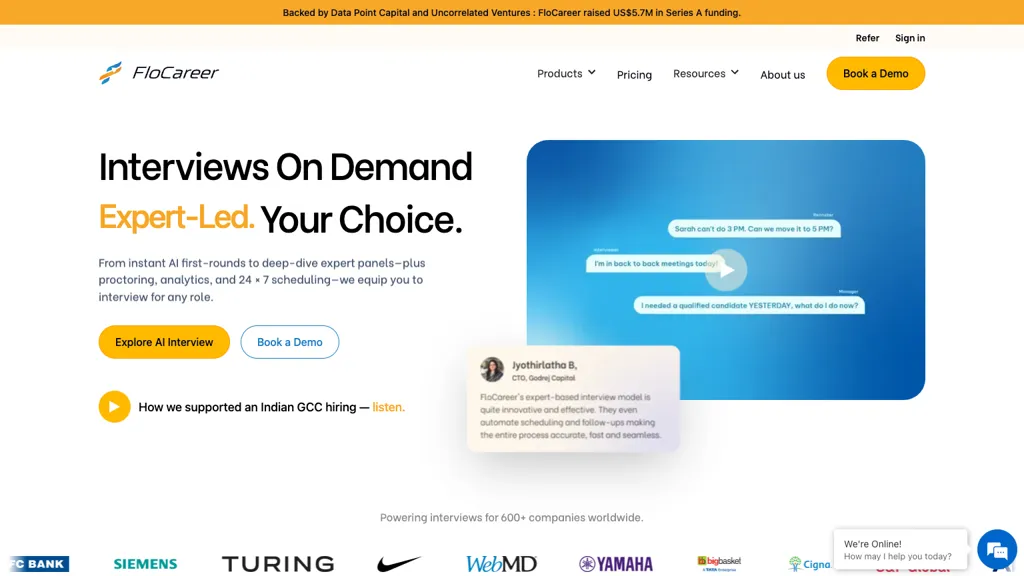 FloCareer screenshot