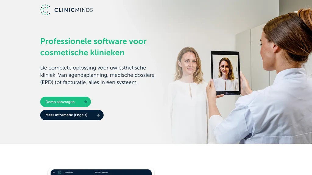 Clinicminds screenshot