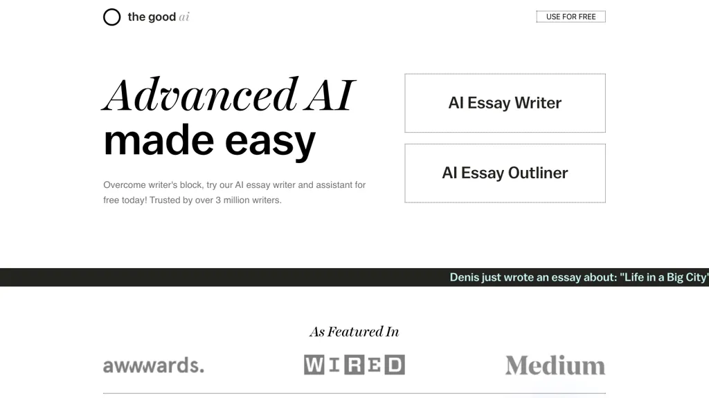 The-good-AI screenshot