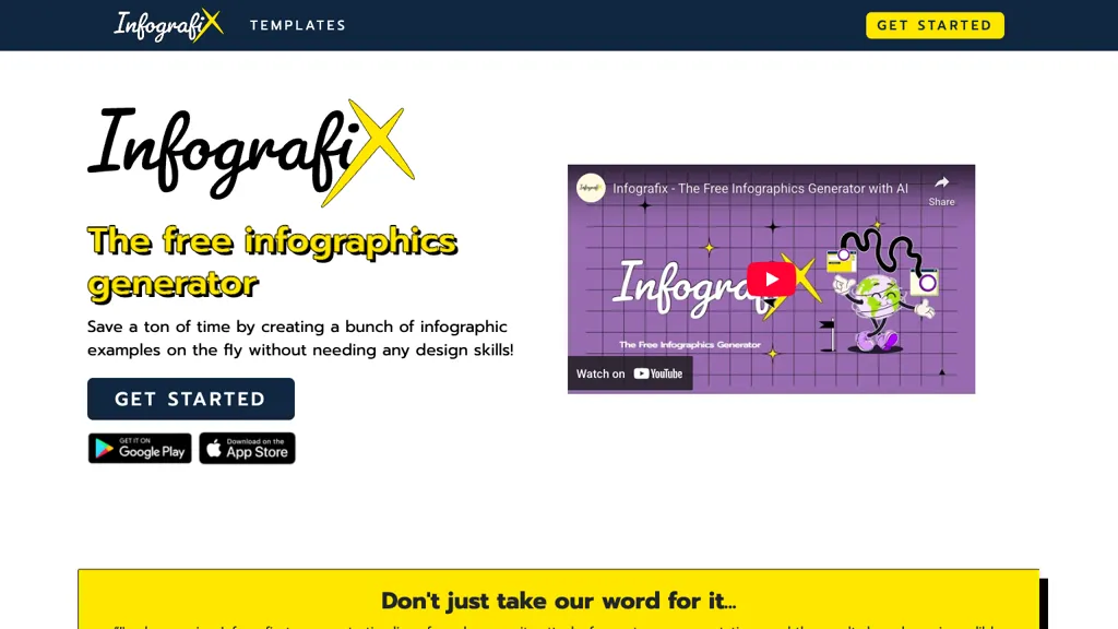 Infografix screenshot