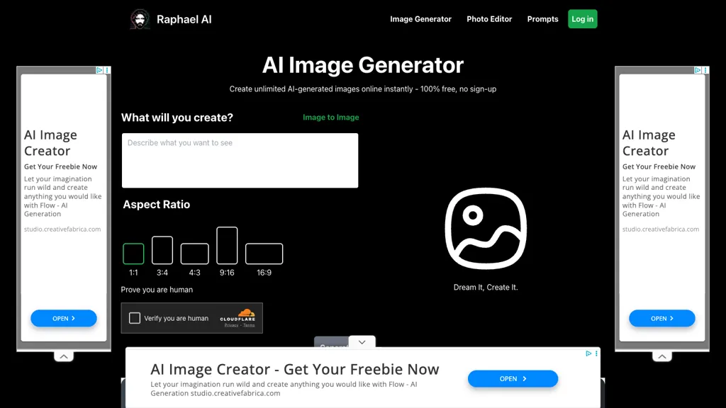 Raphael ORG screenshot