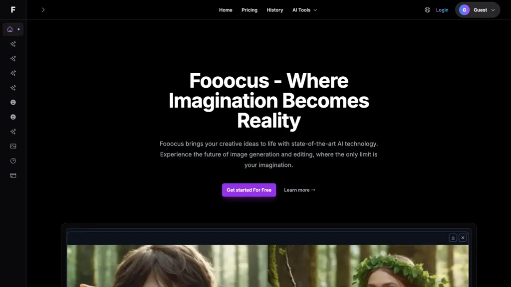 Fooocus screenshot