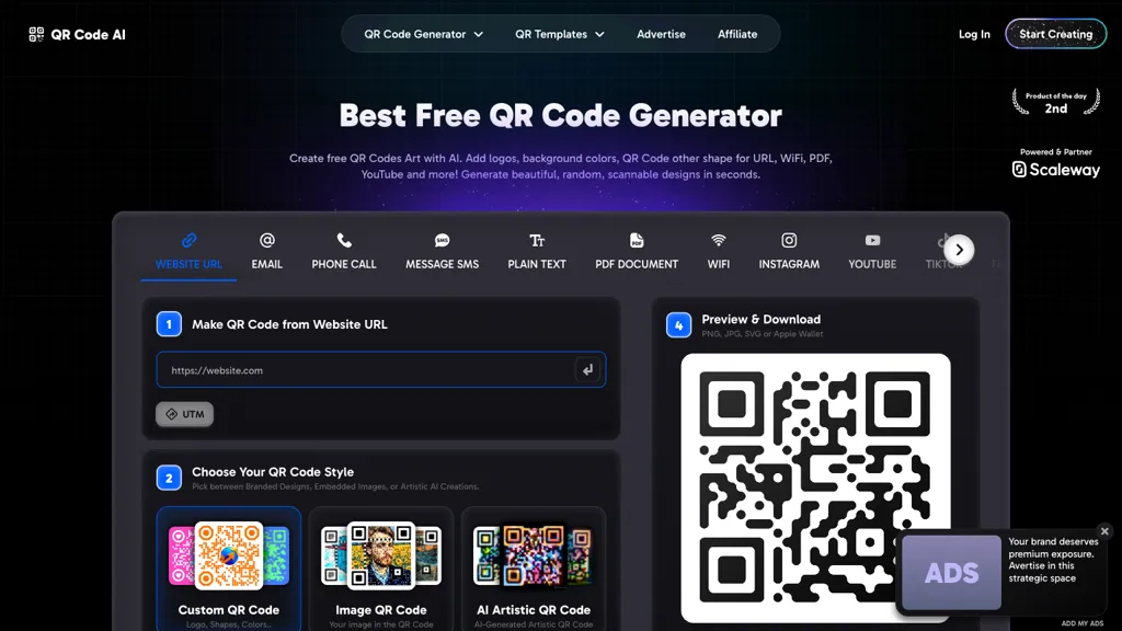 QRCode AI screenshot