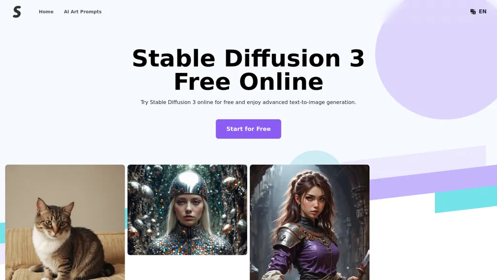Stablediffusion3.net screenshot