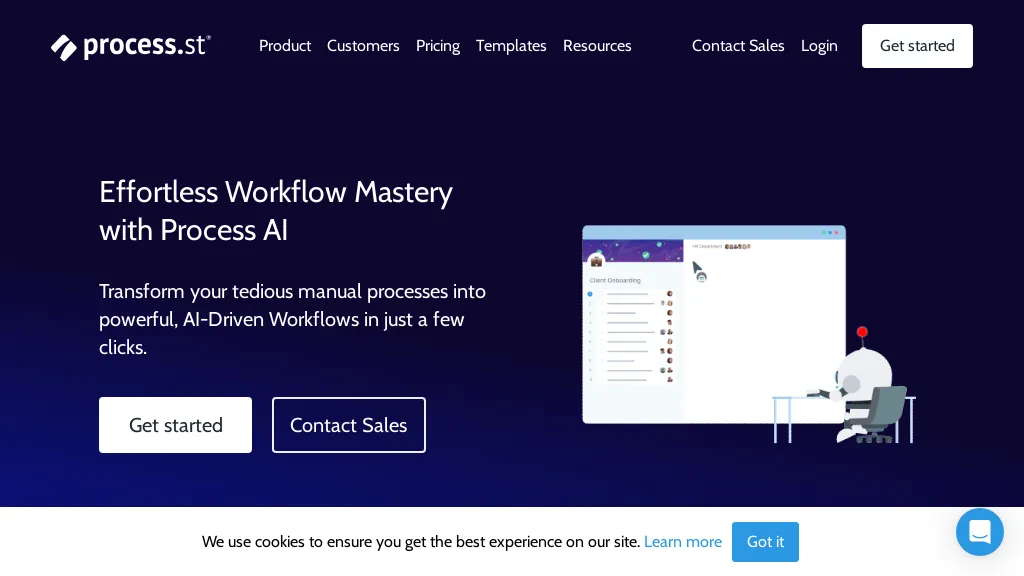 Process AI screenshot