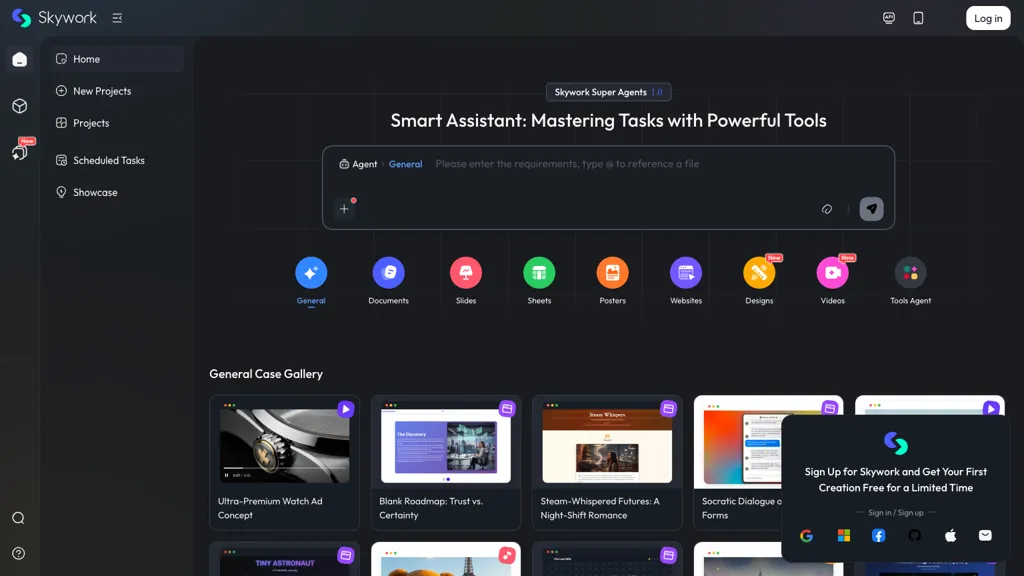 Skywork.ai screenshot