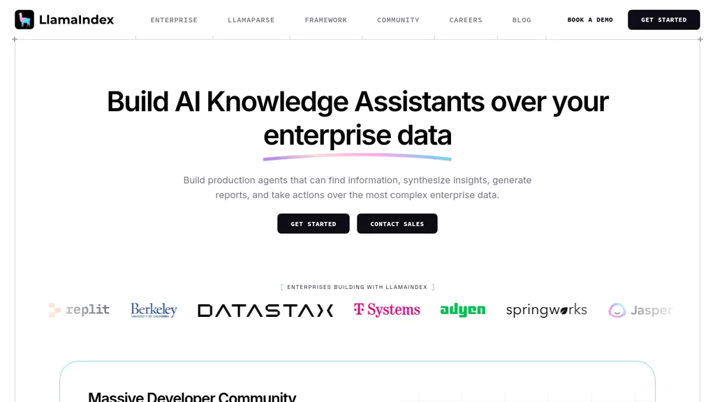 LlamaIndex screenshot