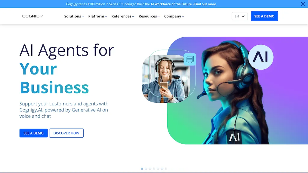 Cognigy screenshot