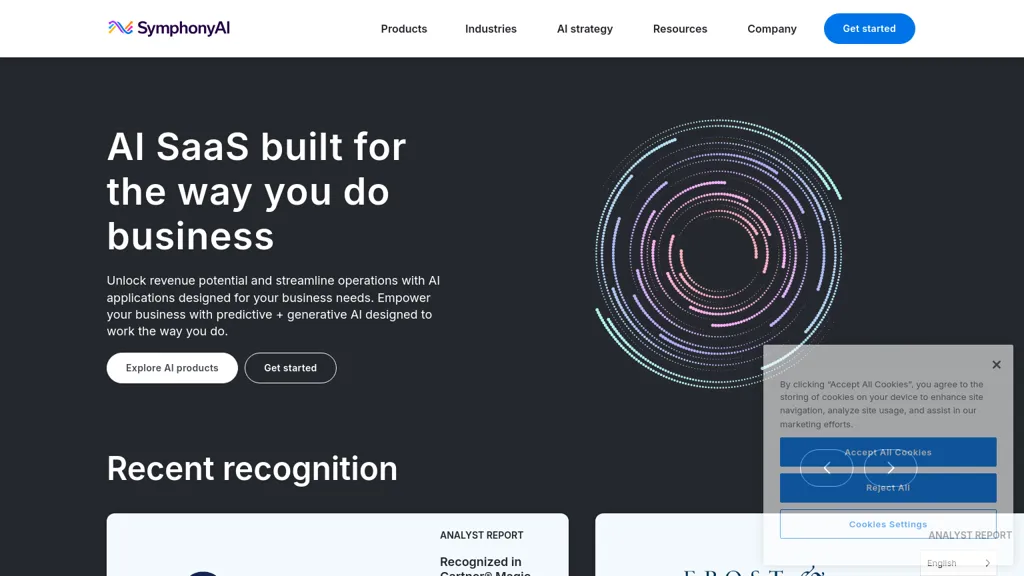 symphonyai.com screenshot