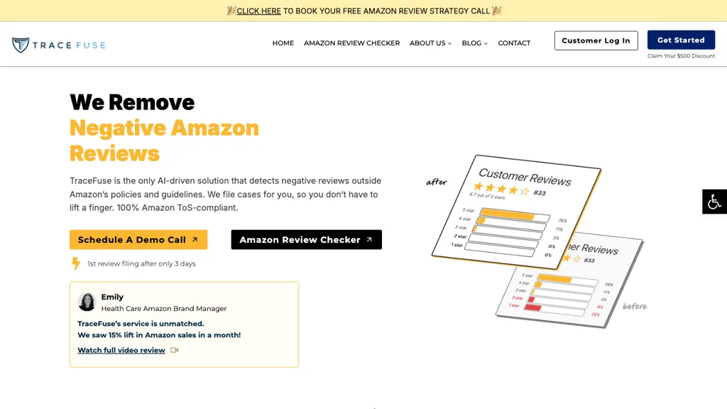 TraceFuse screenshot