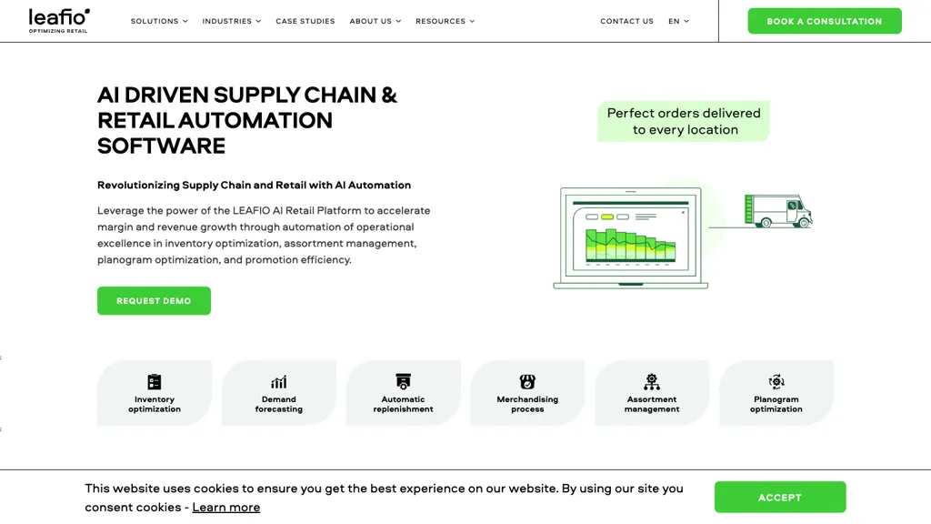 LEAFIO AI Retail screenshot