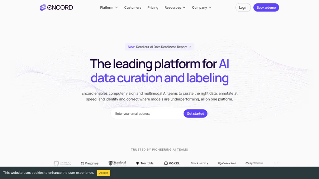 Encord.com screenshot