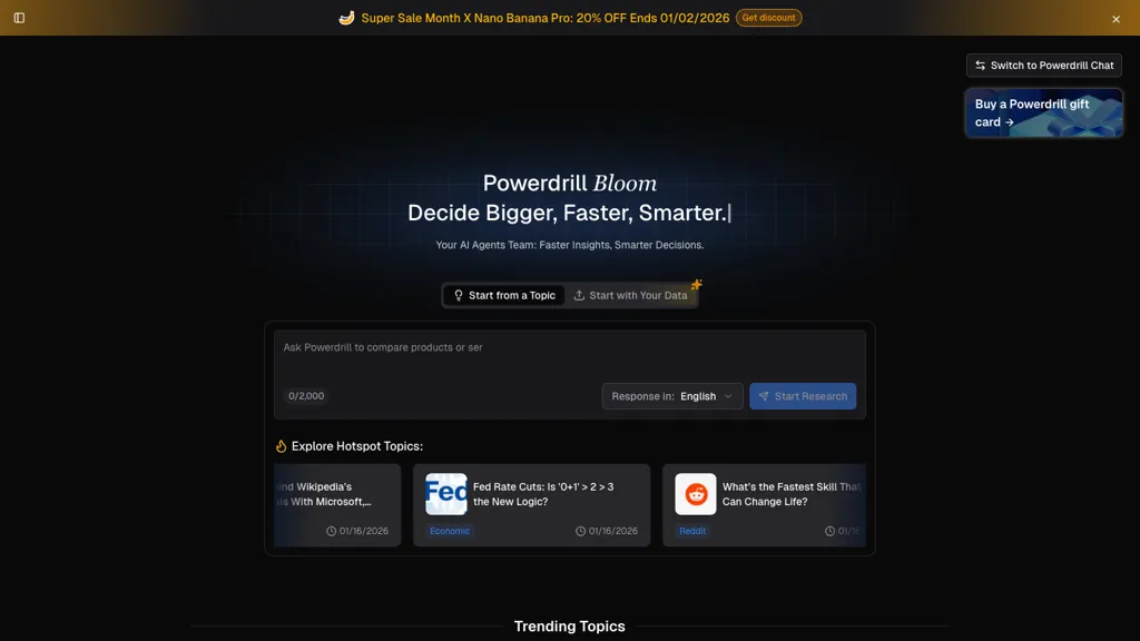 Powerdrill screenshot
