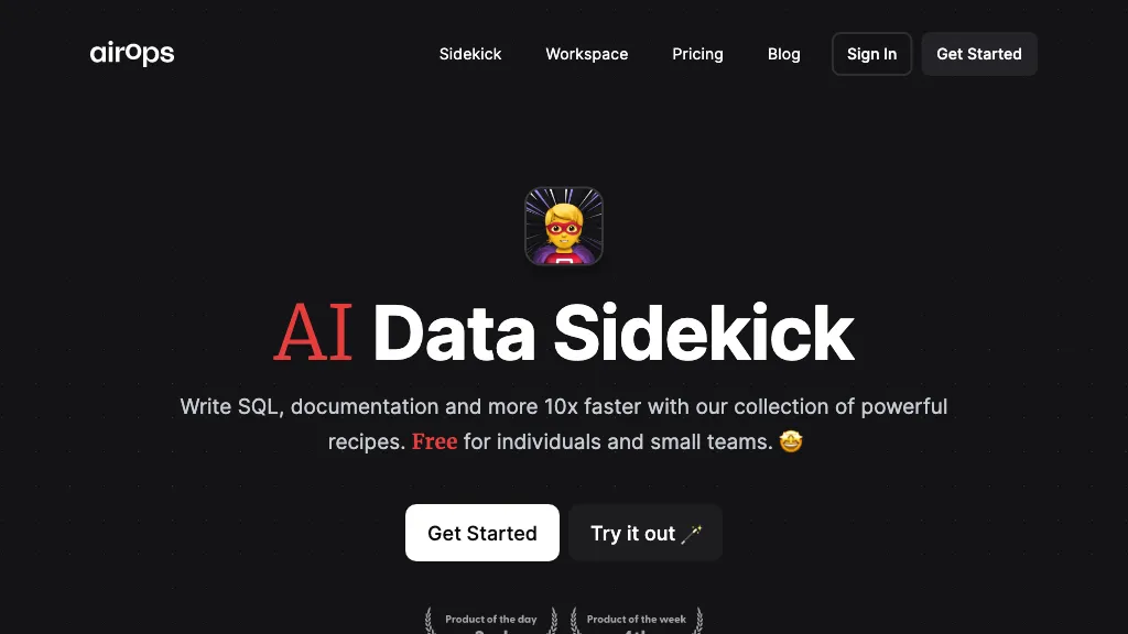 AI Data Sidekick screenshot