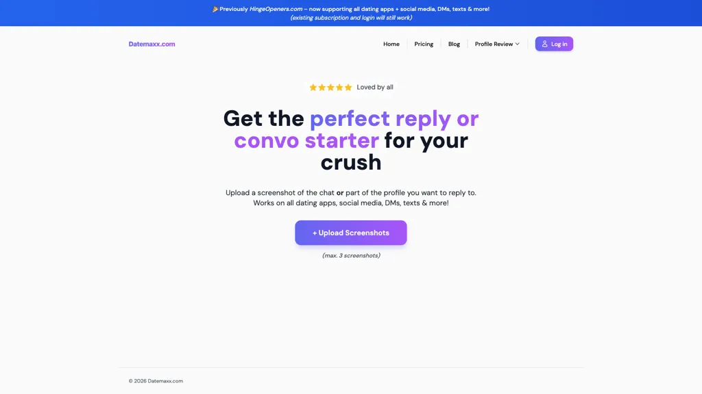 Hinge Openers screenshot