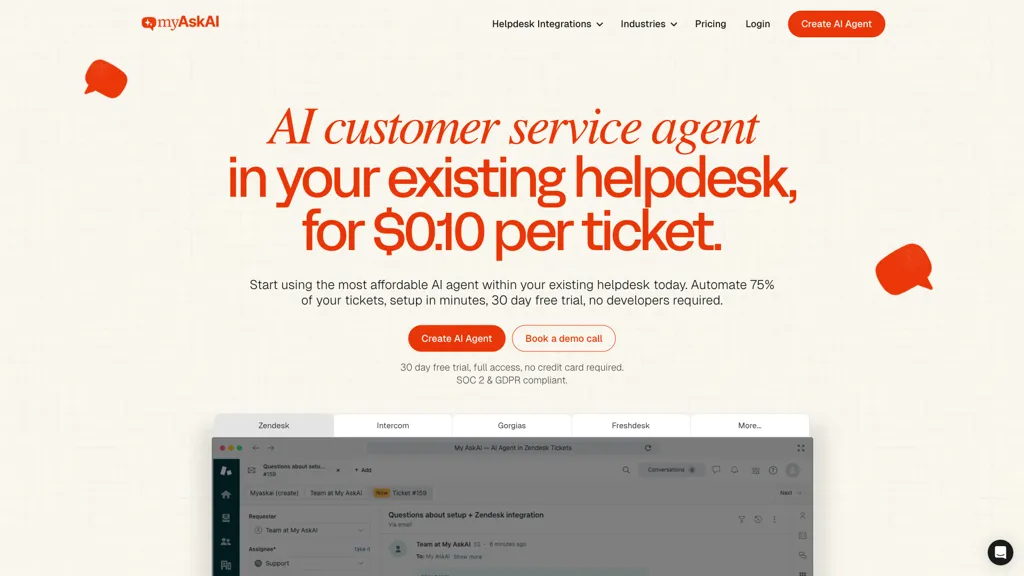 My Ask AI screenshot