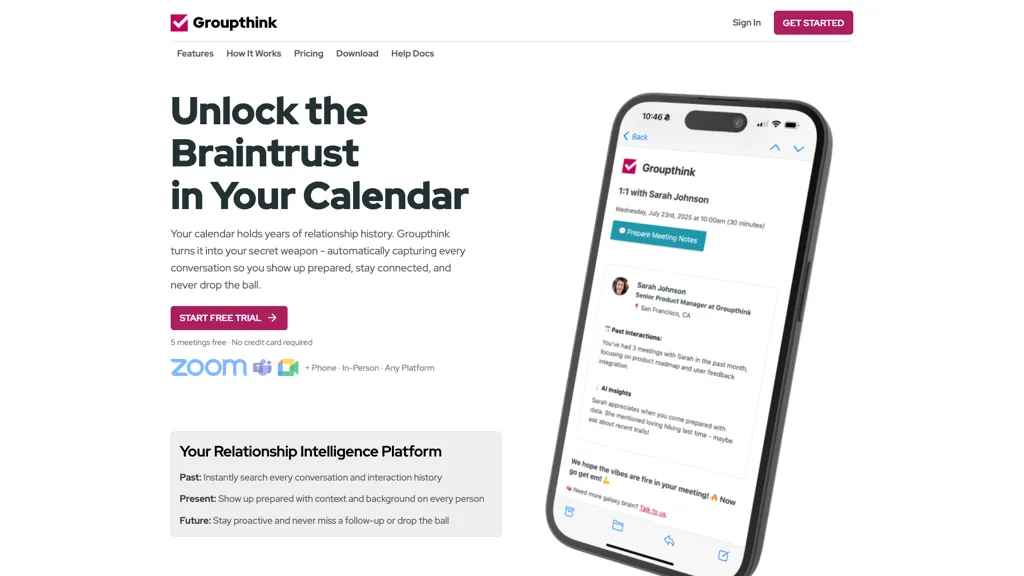 Groupthink screenshot