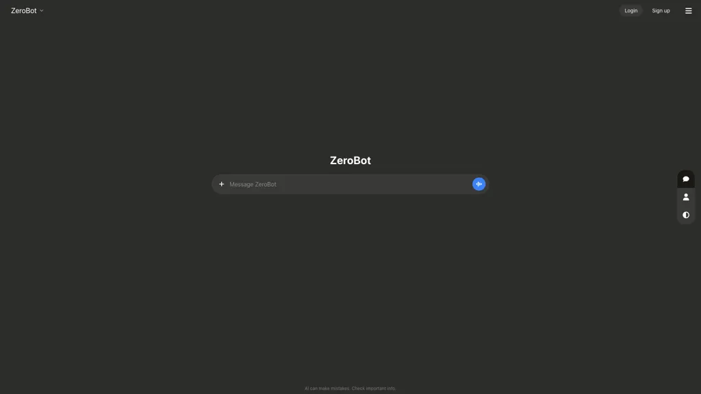 ZeroBot screenshot