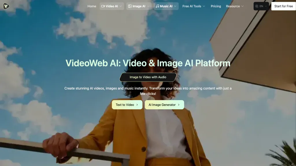 AI Kissing Video - Videoweb screenshot