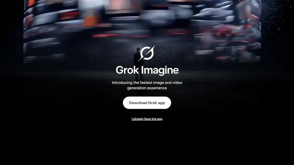 Grok Imagine 2.0 screenshot