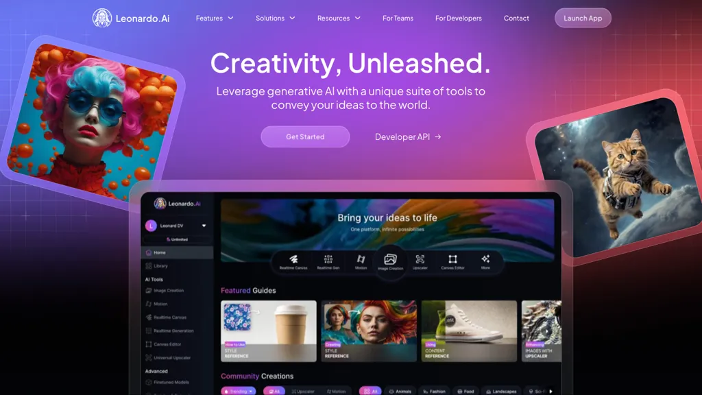 Leonardo.ai screenshot