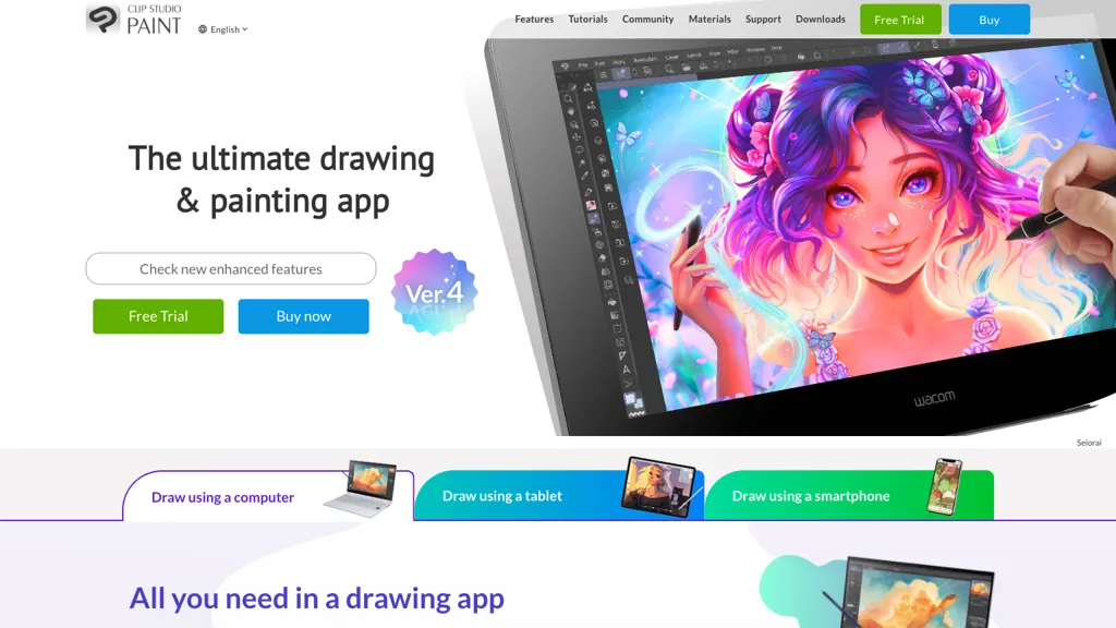 Clipstudio screenshot