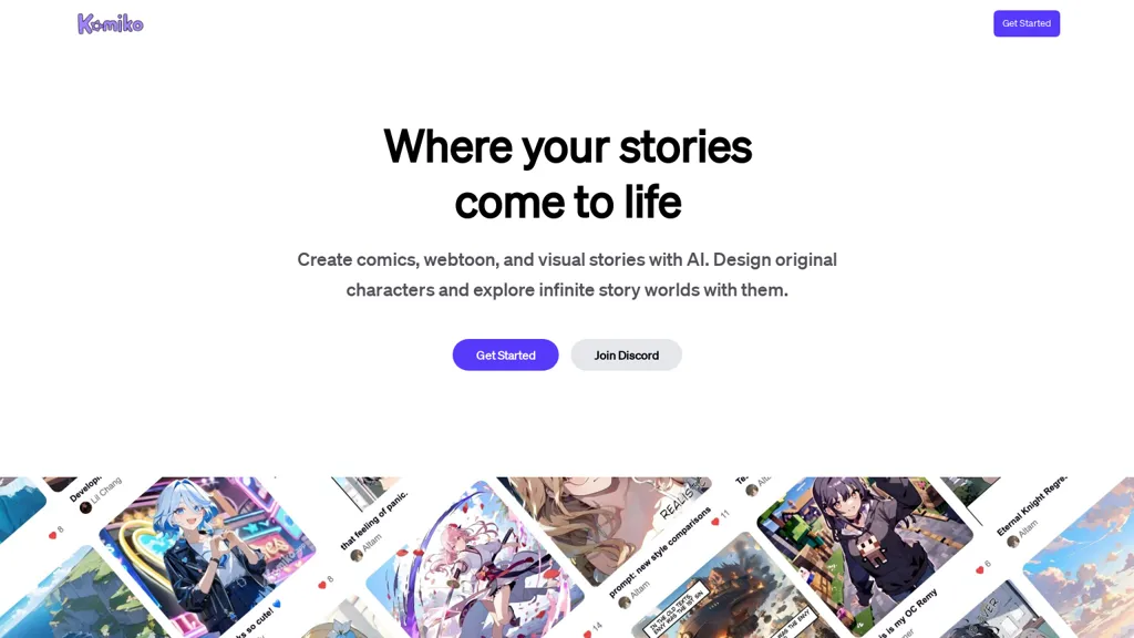 Komiko screenshot
