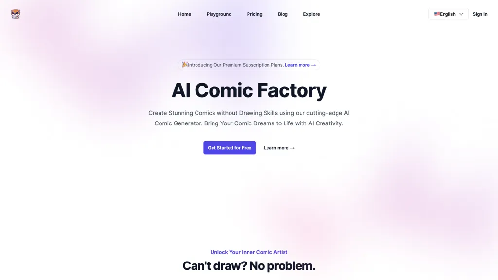 AI Comic Factory screenshot