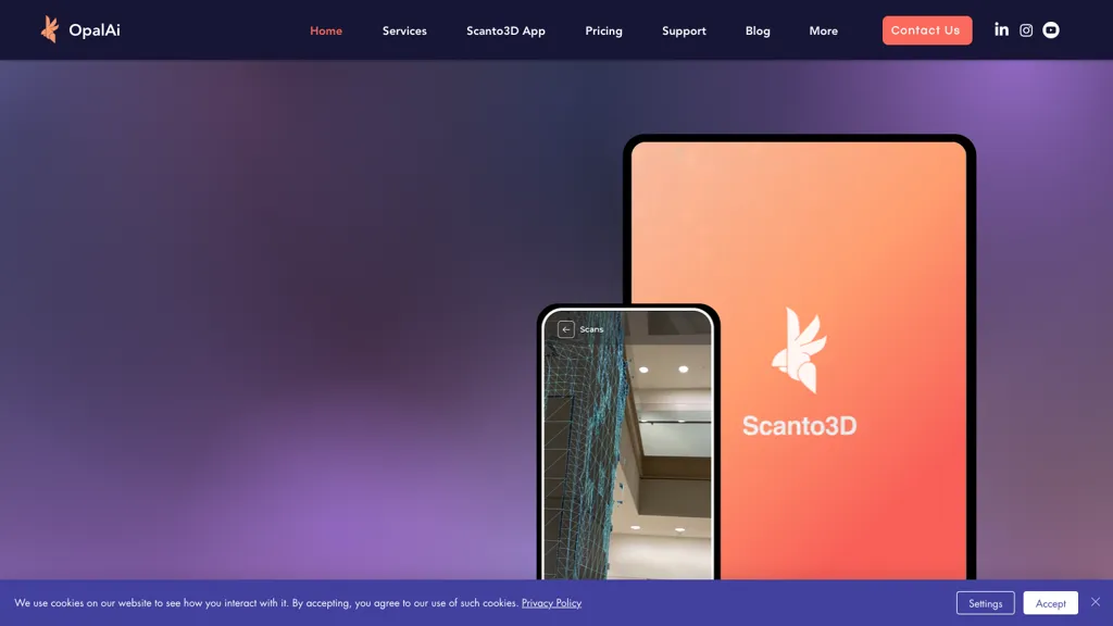 OpalAi ScanTo3D screenshot