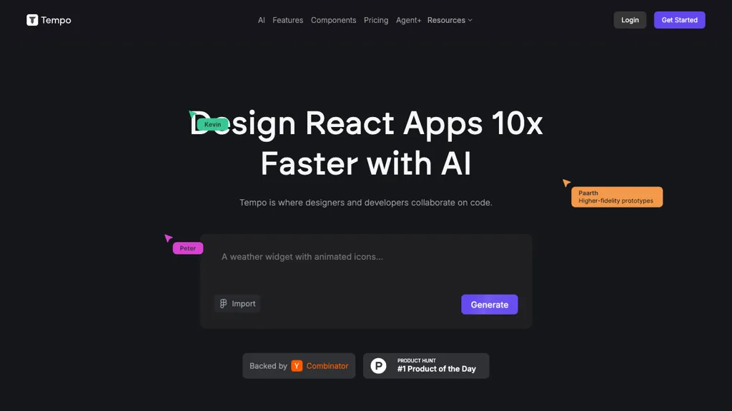 Tempo new screenshot