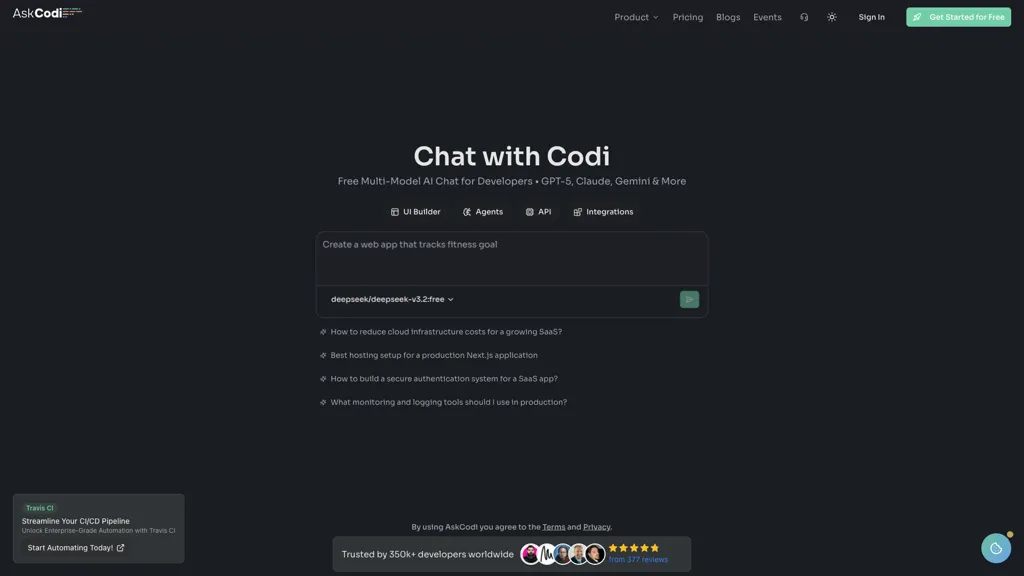 AskCodi screenshot