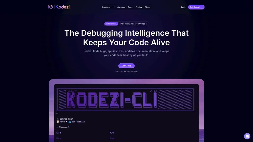 Kodezi screenshot