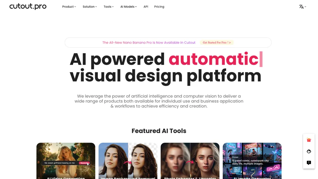 Cutout Pro screenshot