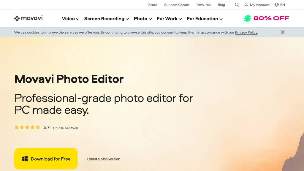 Movavi Picverse screenshot