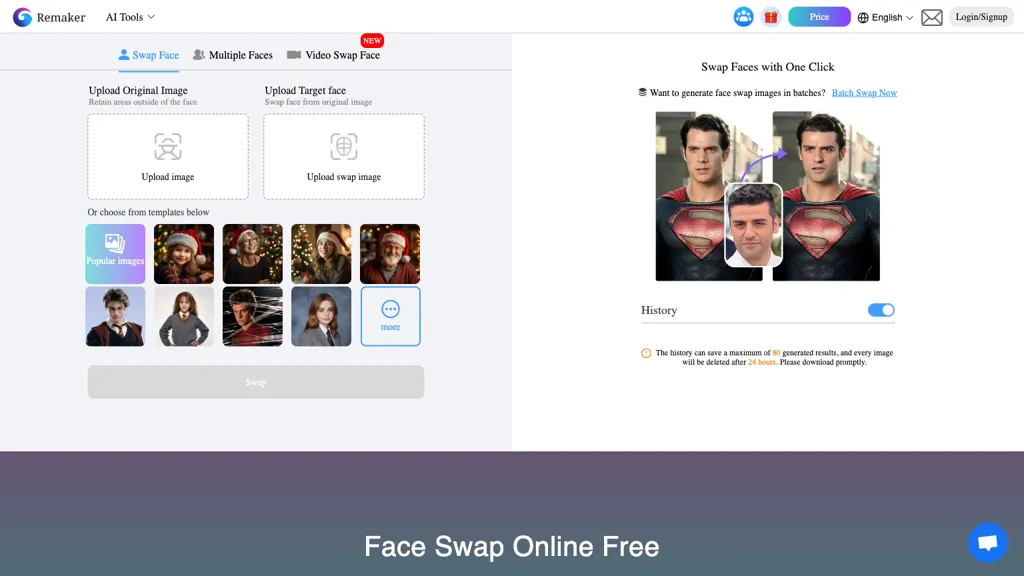 Remaker Face Swap screenshot