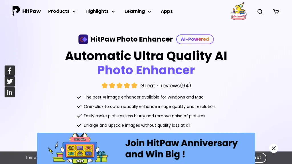HitPaw Photo Enhancer screenshot