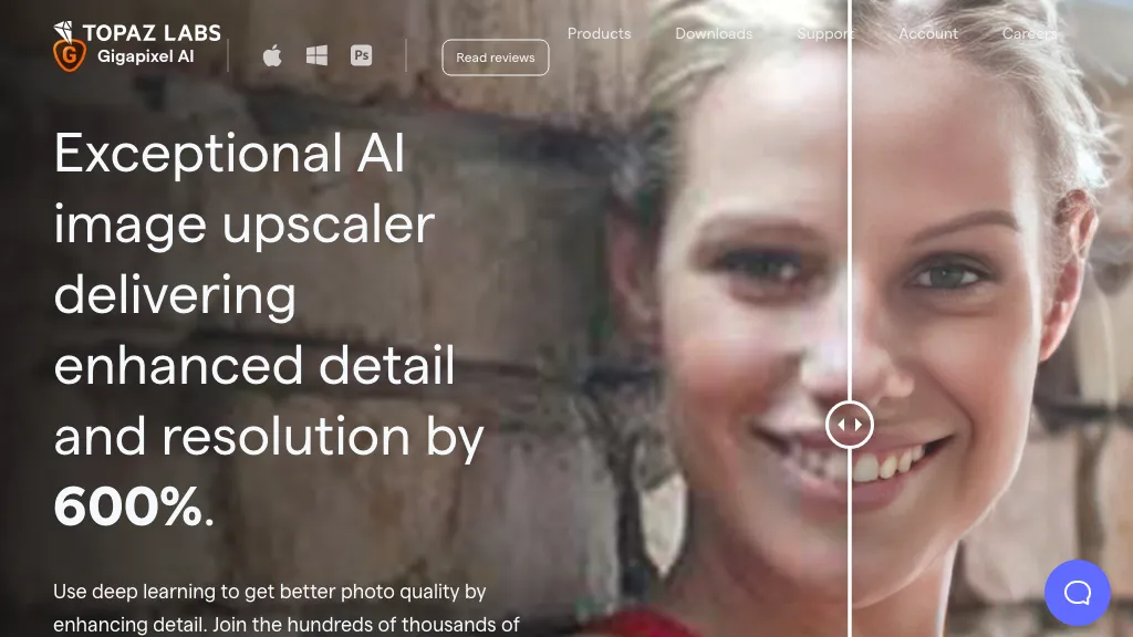 Topaz Gigapixel AI screenshot