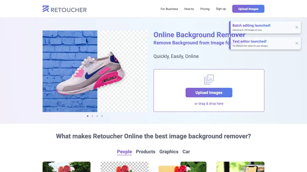Retoucher screenshot
