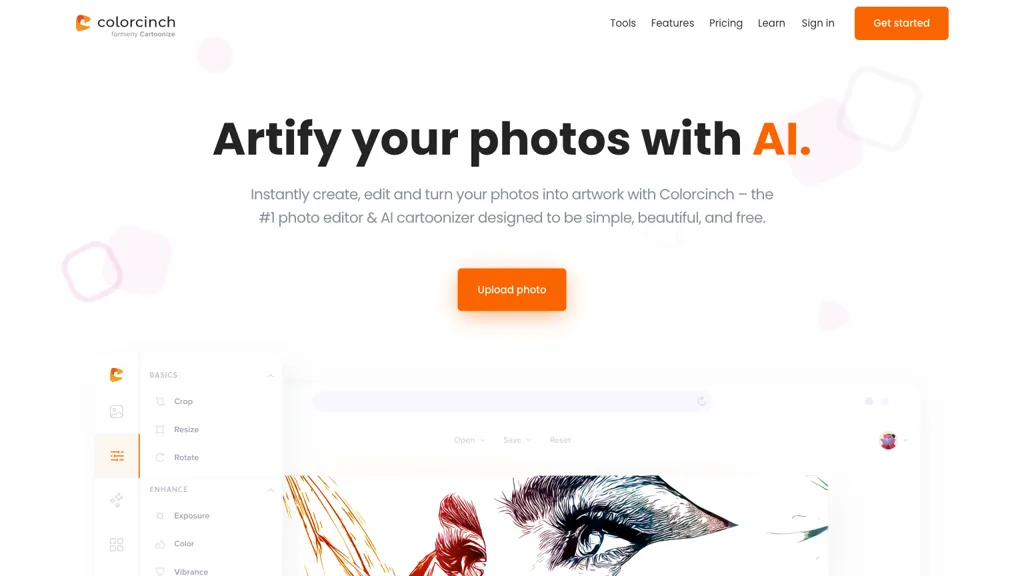 Colorcinch screenshot
