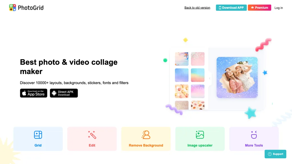 PhotoGrid screenshot