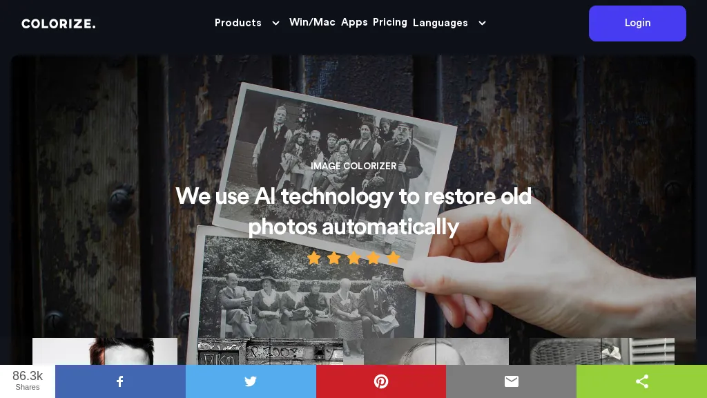 Image Colorizer screenshot
