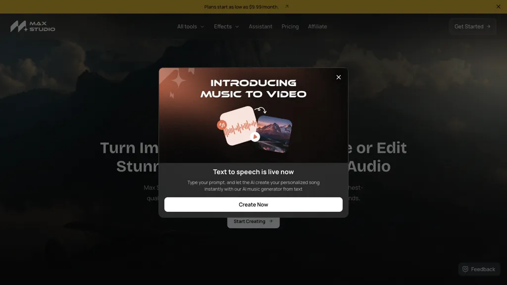 Max Studio AI screenshot