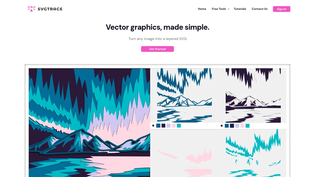 Svgtrace.com screenshot
