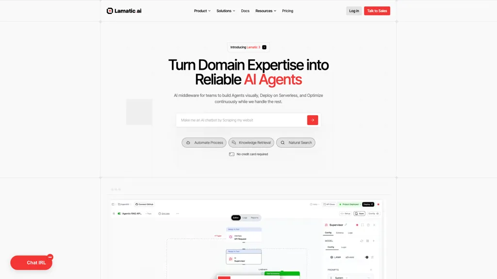 Lamatic.ai screenshot