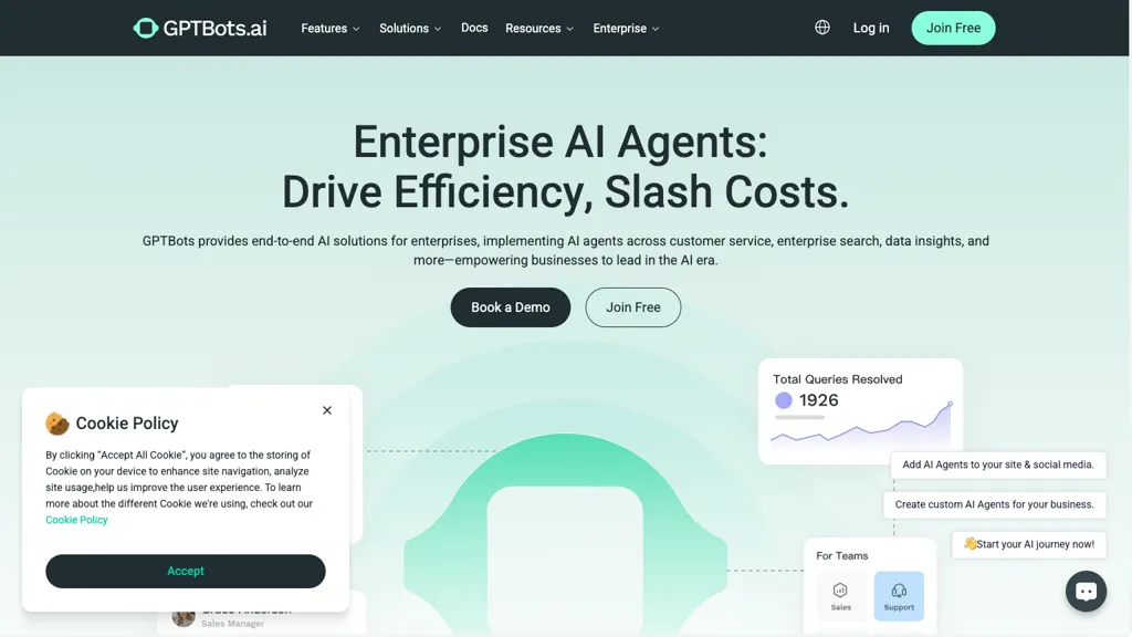 GPTBots.AI screenshot