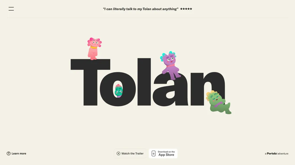 Tolan screenshot