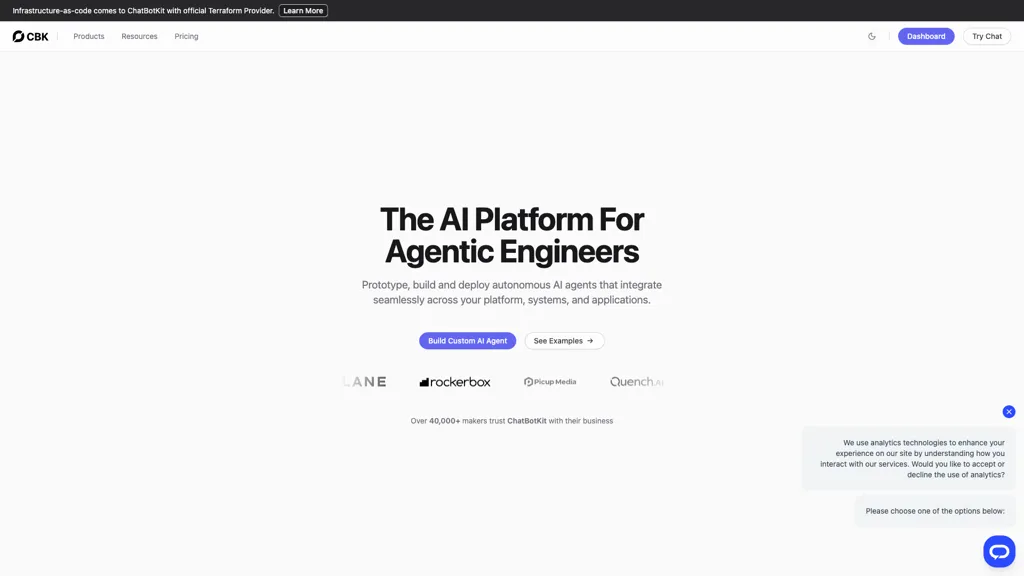 ChatBotKit screenshot